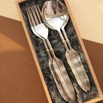 Shreehome Leaf Design Cutlery