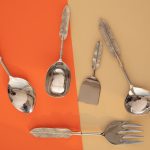 Shreehome Leaf Design Kitchen Cutlery