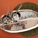 Stainless Steel Dosa Plate Set
