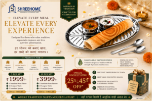 Stainless Steel Dosa Platter Set OF 5 - Image 4