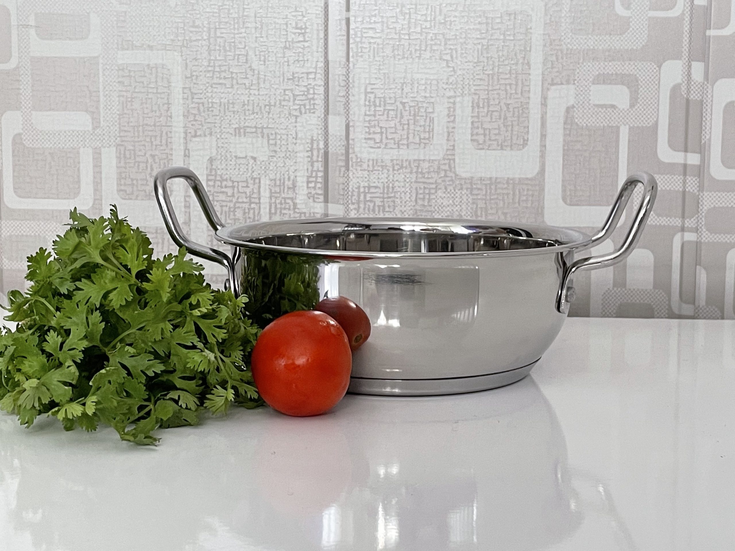 Stainless Steel Kadai ShreeHome