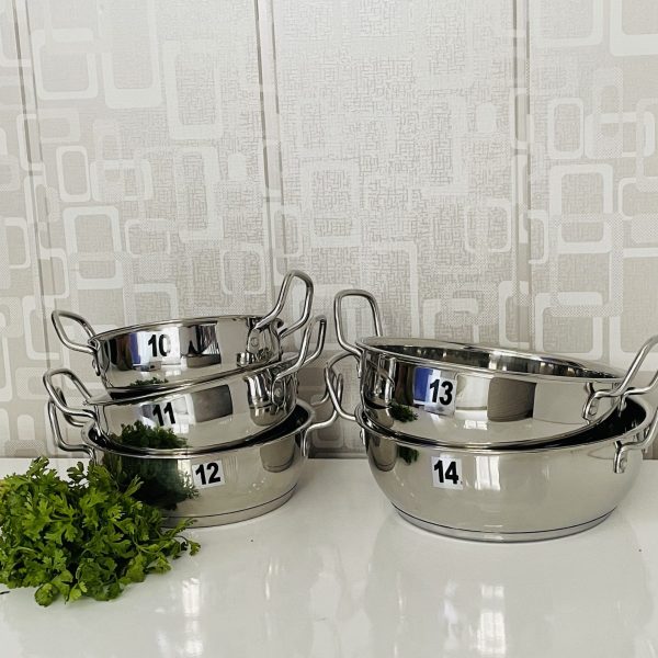 Stainless Steel Kadai - Image 3