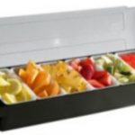 Bar Condiment Tray (6 Apartments)