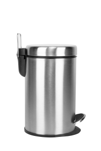 STAINLESS STEEL STEP ON BIN PLAIN 20LTRS - Image 2