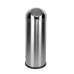 SHREEHOME STAINLESS STEEL PUSH BIN 14″ X 28″