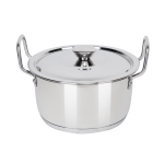 CENARE STAINLESS STEEL STEW POT WITH LID AND WITH TRIPLY BOTTOM SIZE 16 / 3500ML