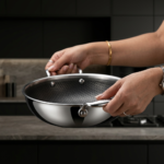 SHREEHOME TRIPLY HONEYCOMB KADAI 30CMS