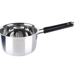 FLAT BASE STAINLESS STEEL SAUCE PAN (INDUCTION FRIENDLY) SIZE 13 /2000ML