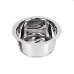 STAINLESS STEEL TOPE / PATILA WITH TRIPLY BASE SIZE 10/800ML
