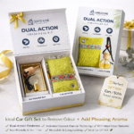 DUAL ACTION AIR FRESHNESSS KIT FOR CAR , BATHROOM , TEMPLE ETC