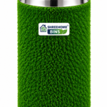 14" Dia × 28" Height — Large-Capacity “SHREEHOME Green Astroturf Swing Bins”
