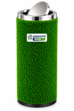 12" Dia × 28" Height — Large Astroturf Swing Bin